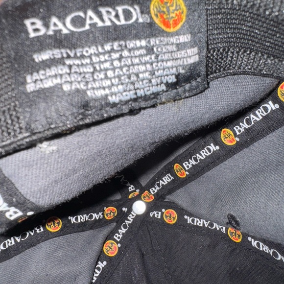 Bacardi Red and Gray Cap - Picture 8 of 9
